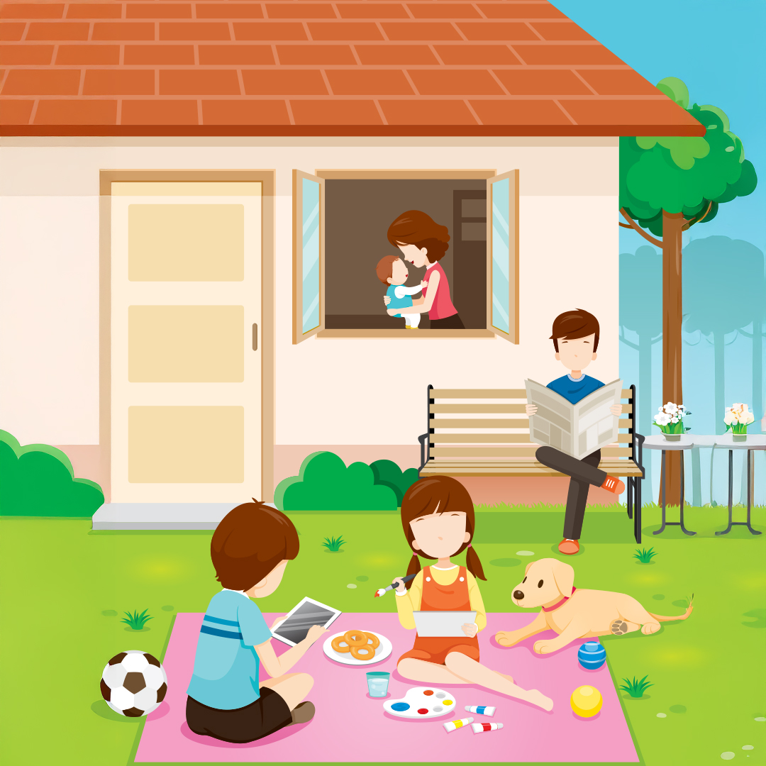 Infographic showing signs of child screen addiction — including excessive screen time, video game obsession, mobile phone addiction, and sleep disruption.