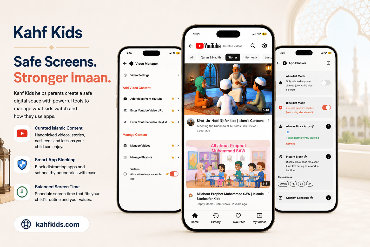 Use Kahf Kids as a tool for intentional engagement.